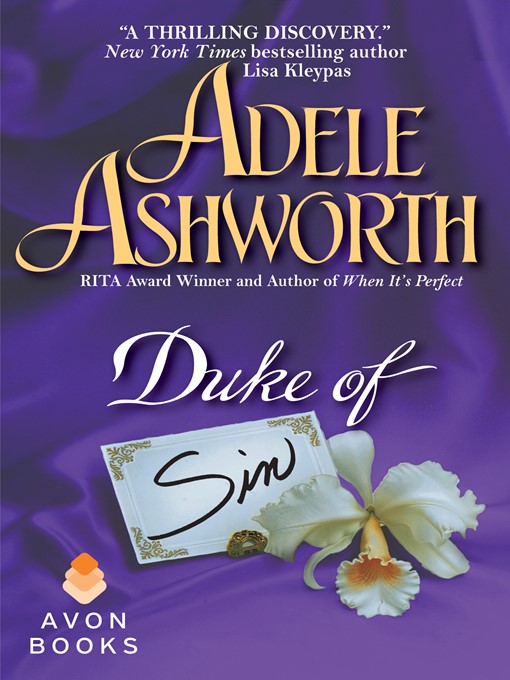 Title details for Duke of Sin by Adele Ashworth - Available